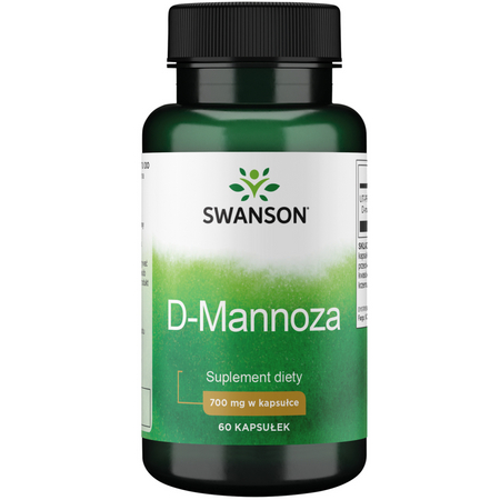Swanson D-Mannoza 700 mg 60 kapsułek