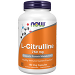 Now Foods L-Citrulline 750 mg 180 kapsułek