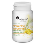 Aliness Witamina E Naturalna 400 iu 100 kapsułek