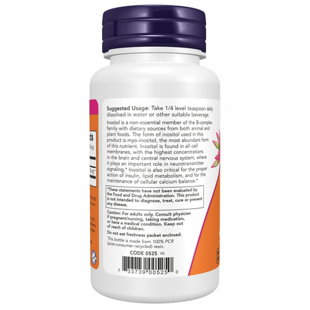 Now Foods Inositol Powder 57 g