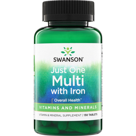 Swanson Century Formuła z żelazem 130 tabletek