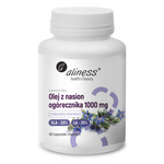 Aliness Olej z Ogórecznika 1000 mg 60 kapsułek