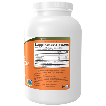 Now Foods Akacja (Acacia) Puder 340 g