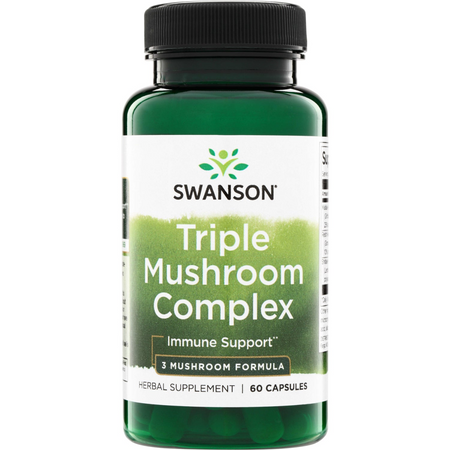Swanson Triple Mushroom Complex Extract 60 kapsułek
