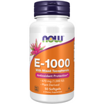 Now Foods Witamina E-1000 50 kapsułek