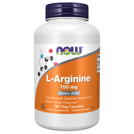 Now Foods L-Arginine 700 mg 180 veg kapsułek