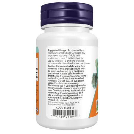 Now Foods Jodek Potasu (Potassium Iodide) 30 mg 60 tabletek