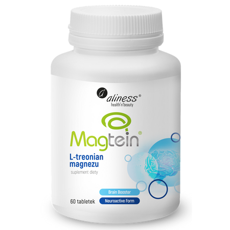 Aliness Magtein® L-Treonian magnezu 72 mg 60 tabletek