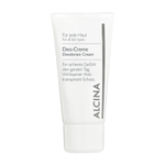 ALCINA For all skin types Deodorant Cream – krem-antyperspirant bez alkoholu, dla skóry wrażliwej, 50 ml