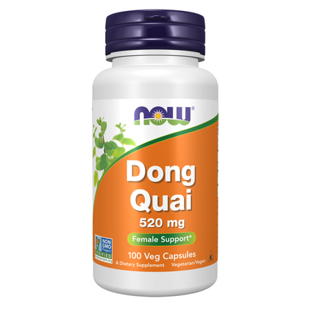 Now Foods Dzięgiel Chiński (Dong Quai) 520 mg 100 kapsułek
