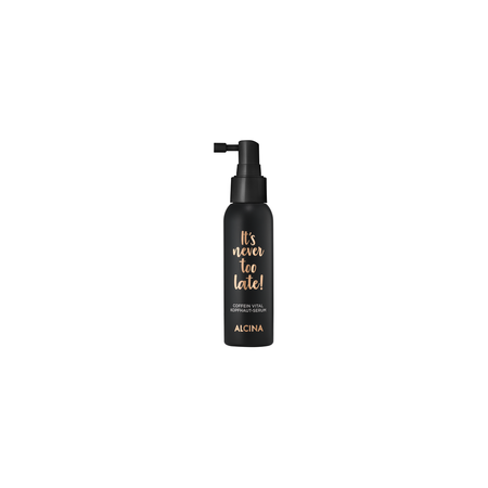 ALCINA It's never too late Scalp Serum – serum do skóry głowy pobudzające wzrost włosów, z kompleksem kofeinowym, 100 ml