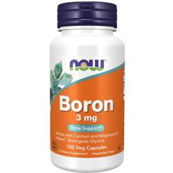 Now Foods Boron 3 mg 100 kapsułek