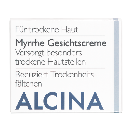 ALCINA For dry skin Facial Cream Myrrh – krem do twarzy do skóry bardzo suchej, z tendencją do przesuszenia, 100 ml