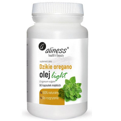 Aliness Olej z Dzikiego Oregano Light 90 kapsułek