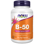 Now Foods Witamina B-50 Complex 100 veg kapsułek