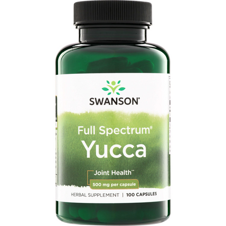 Swanson Yucca 500 mg 100 kapsułek