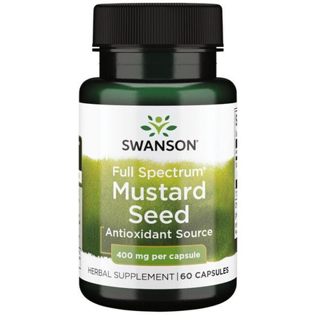 Swanson Gorczyca (Mustard) Seed 400 mg 60 kapsułek