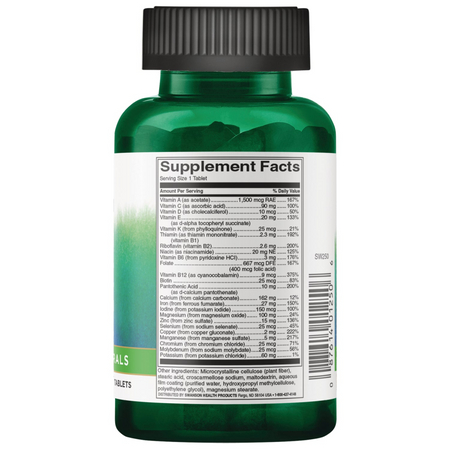 Swanson Century Formuła z żelazem 130 tabletek