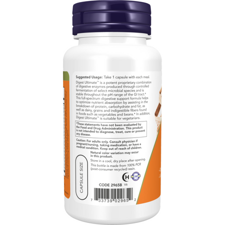 Now Foods Digest Ultimes 460 mg 120 kapsułek