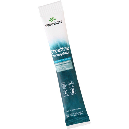 Swanson Monohydrat Kreatyny 5 g 30 saszetek