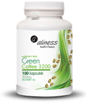 Aliness Zielona Kawa (Green Coffee) 3200 Extract 100 kapsułek