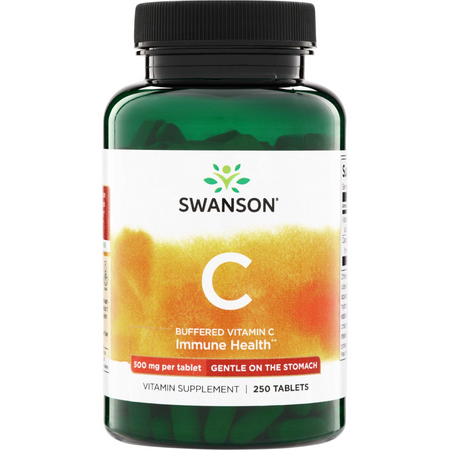 Swanson Witamina C 500 mg Buforowana 250 tabletek