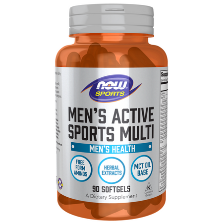 Now Foods Men's Active Sports Multi 90 kapsułek