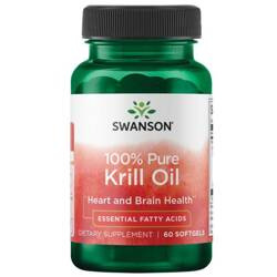 Swanson Olej z Kryla (Krill Oil) 500 mg 60 kapsułek