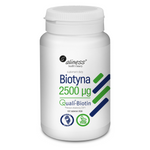 Aliness Biotyna (QualiBiotin) 2500 mcg 120 tabletek vege