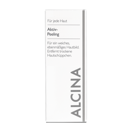 ALCINA For all skin types Active Peeling – peeling do twarzy z granulatem okrzemkowym, 50 ml