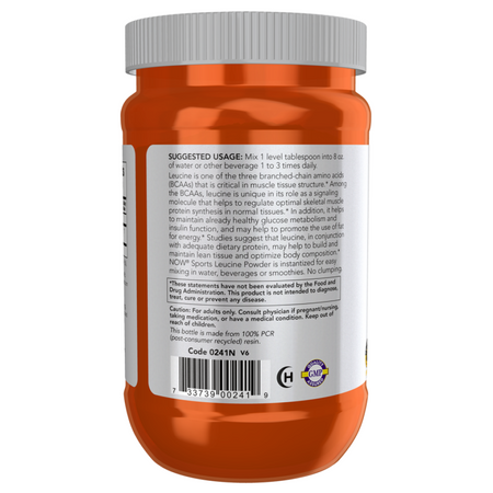 Now Foods L-Leucyna Powder 255 g