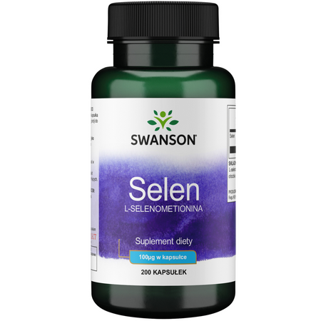 Swanson Selen 100 mcg 200 kapsułek