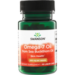 Swanson Omega-7 Oil From Sea Buckthorn Oil 30 kapsułek