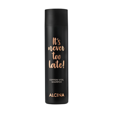 ALCINA It's never too late Shampoo – szampon do włosów przerzedzających się, z kompleksem kofeinowym, 250 ml