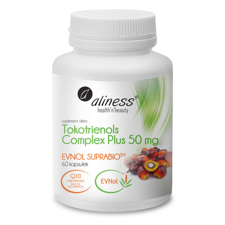 Aliness Tokotrienols Complex Plus 50 mg 60 kapsułek