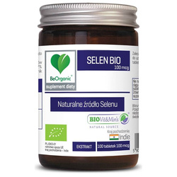 BeOrganic Selen BIO 100 mcg 100 tabletek