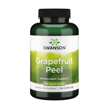Swanson Grejpfrutowa Skórka (Grapefruit Peel) 600 mg 120 kapsułek