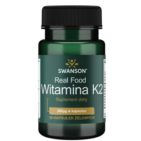 Swanson Witamina K2 MK7 200 mcg 30 kapsułek
