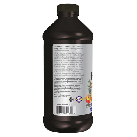 Now Foods L-Karnityna Liquid 473 ml