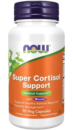 Now Foods Super Cortisol Support + Relora 90 kapsułek