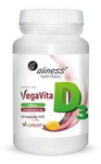 Aliness Witamina D3 2000 iu VegaVita 120 kapsułek vege