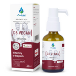 Avitale Naturalna Witamina D3 Vegan 1000 IU 30 ml krople