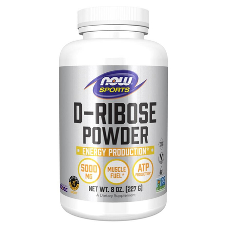 Now Foods D-Ribose Powder 227 g