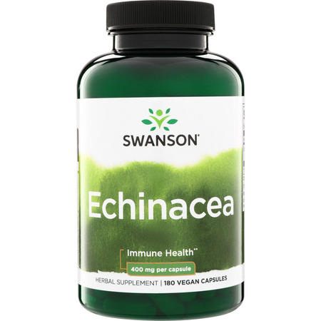 Swanson Echinacea 400 mg 180 kapsułek