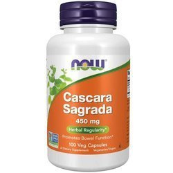 Now Foods Cascara Sagrada 450 mg 100 kapsułek