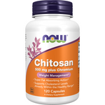 Now Foods Chitosan 500 mg plus Chromium 120 kapsułek