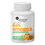 Aliness Fish Omega 3 Estry EPA 180 mg DHA 120 mg 90 kapsułek