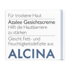 ALCINA For dry skin Facial Cream Azalea – krem do twarzy wzmacniający barierę hydrolipidową, do skóry suchej, 50 ml