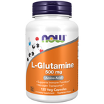 Now Foods L-Glutamine 500 mg 120 veg kapsułek