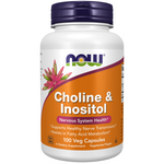 Now Foods Cholina Inozytol 100 veg kapsułek